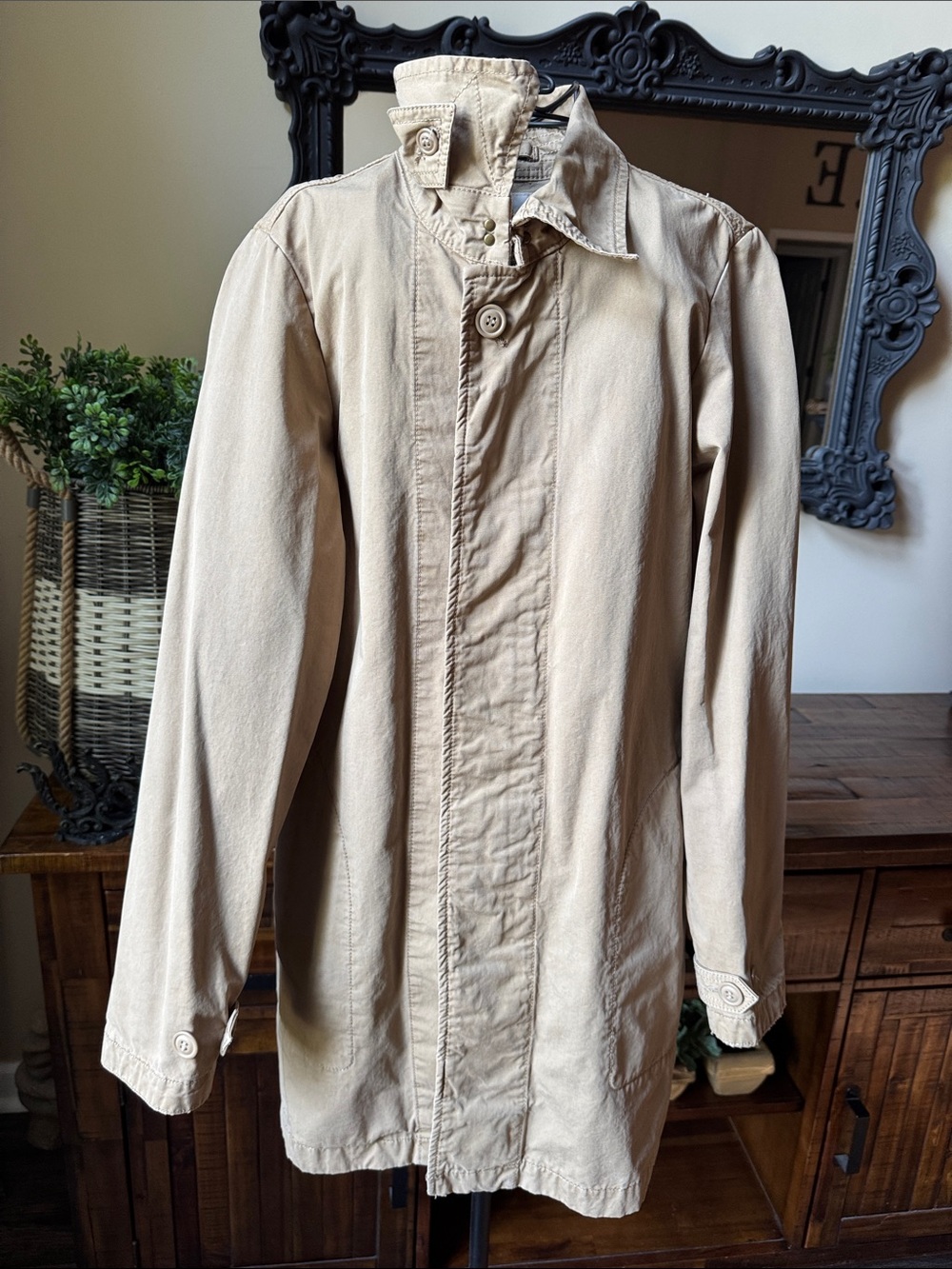 Women’s Lucky Brand Vintage Coat in Khaki